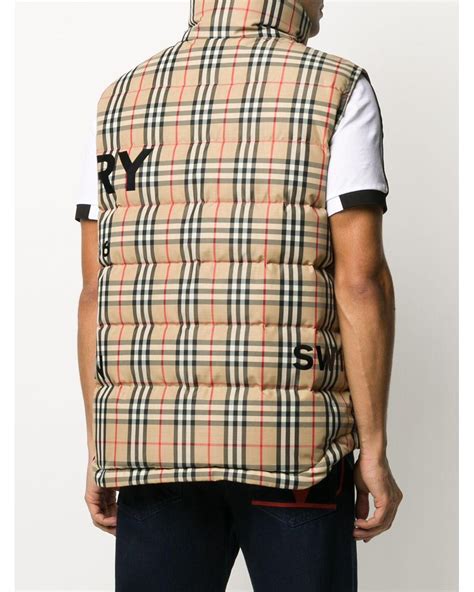 chaleco.capitonado.burberry.hombre|burberry official site.